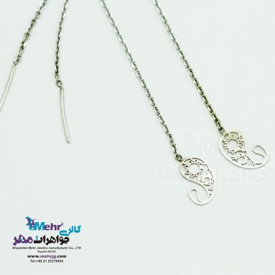گوشواره طلا - طرح بته‌جقه