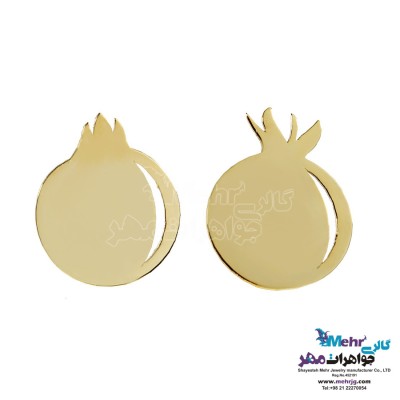 گوشواره طلا - طرح انار