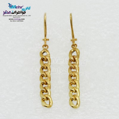 گوشواره طلا - طرح کارتیه