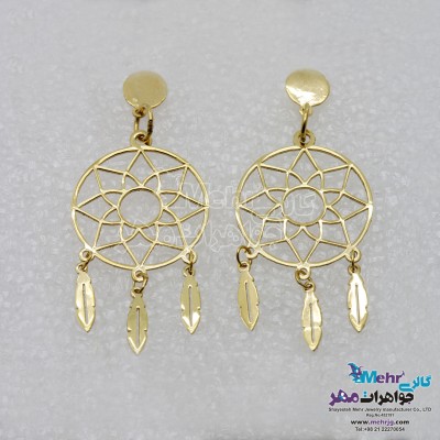 گوشواره طلا - طرح دریم کچر