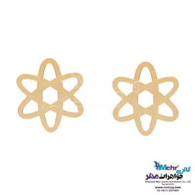 گوشواره طلا - طرح ستاره