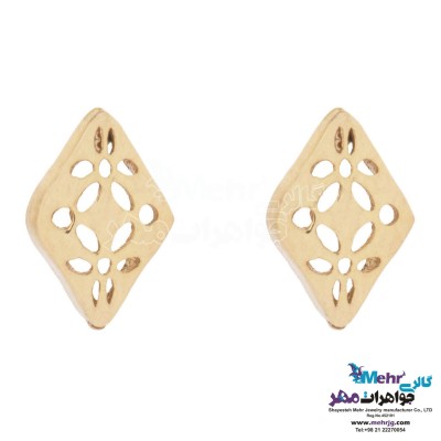 گوشواره طلا - طرح هندسی