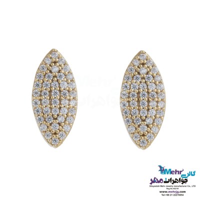 گوشواره طلا - طرح چشم