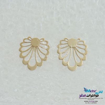 گوشواره طلا - طرح طاووس
