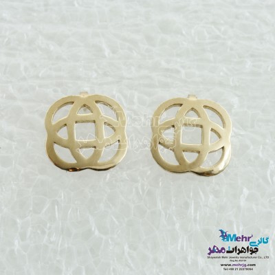 گوشواره طلا - طرح گل