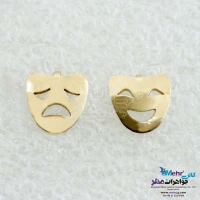 گوشواره طلا - طرح اشک‌ها و لبخندها