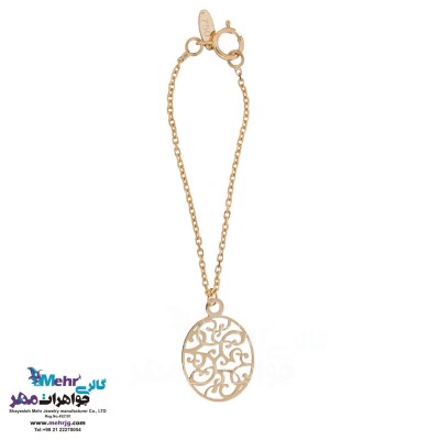 آویز ساعت طلا - طرح اسلیمی