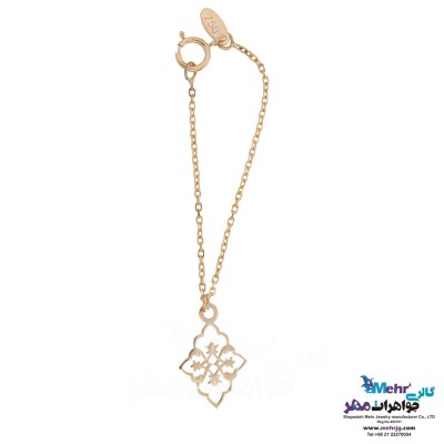 آویز ساعت طلا - طرح اسلیمی