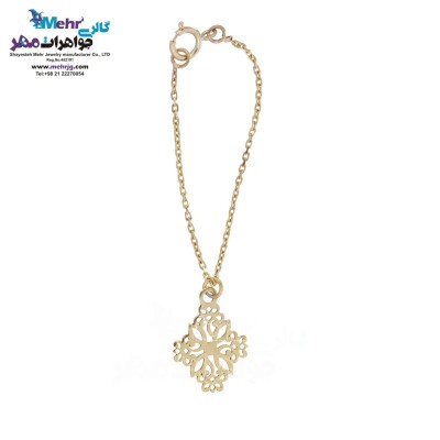 آویز ساعت طلا - طرح اسلیمی