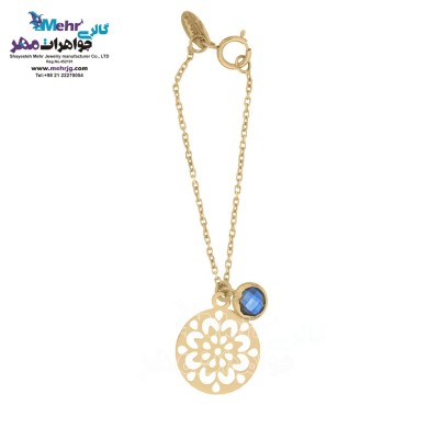 آویز ساعت طلا - طرح اسلیمی