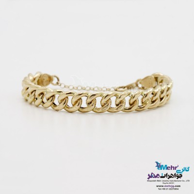 دستبند النگویی طلا - طرح کارتیه