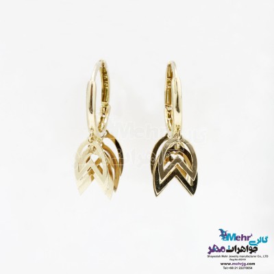 گوشواره طلا - طرح پیکان