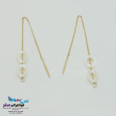 گوشواره طلا - طرح هندسی