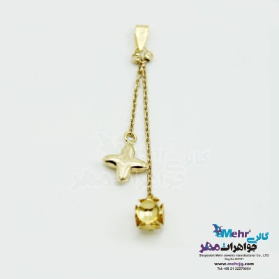 آویز طلا - طرح ستاره