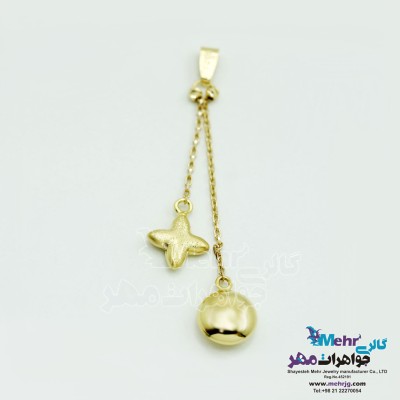 آویز طلا - طرح ستاره