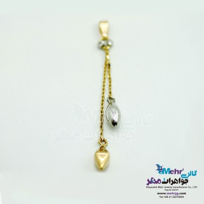 آویز طلا - طرح هندسی