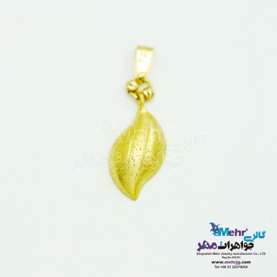 آویز طلا - طرح موج