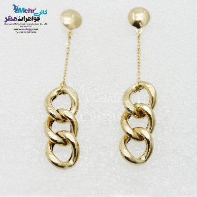 گوشواره طلا - طرح کارتیه