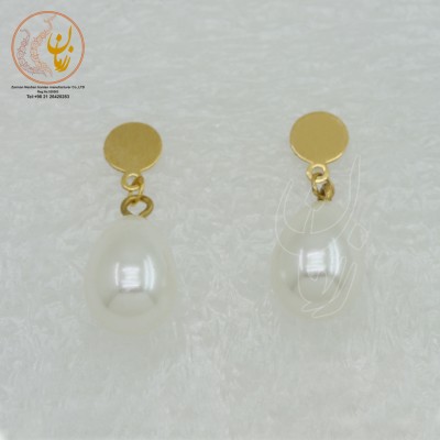 گوشواره طلا - طرح اشک