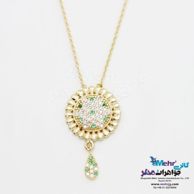 گردنبند طلا - طرح خورشید