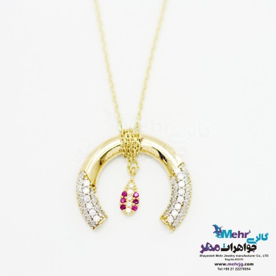 گردنبند طلا - طرح نعل اسب