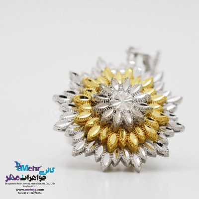 آویز طلا - طرح خورشید