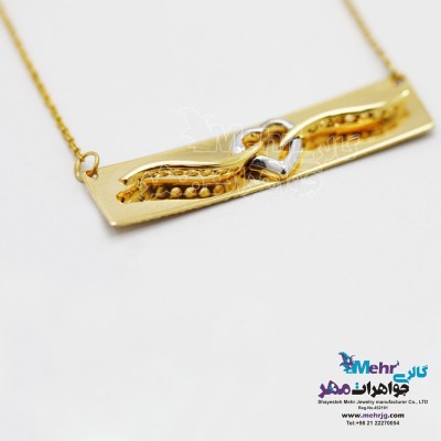 گردنبند طلا - طرح قلب