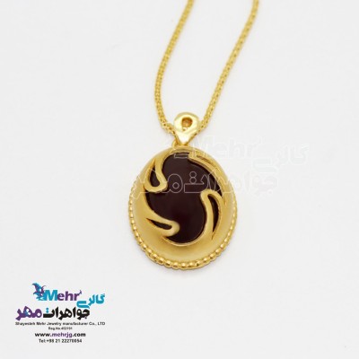 گردنبند طلا - طرح موج