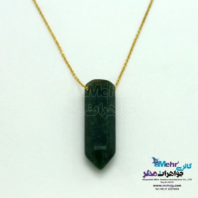 گردنبند طلا - طرح مداد
