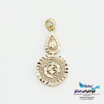 آویز طلا - طرح اشک