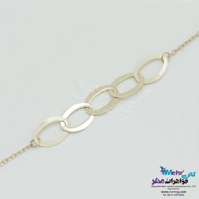 دستبند طلا - طرح هندسی