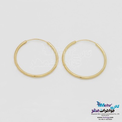 گوشواره طلا - طرح حلقه‌ای