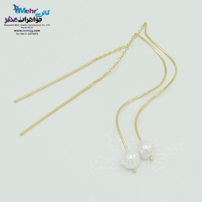 گوشواره طلا - طرح مارپیچ