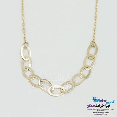 گردنبند طلا - طرح هندسی