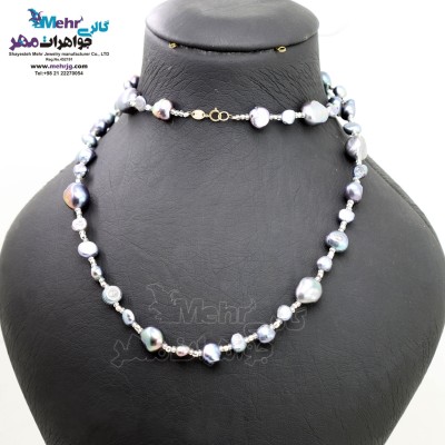 گردنبند رولباسی طلا - طرح باروک