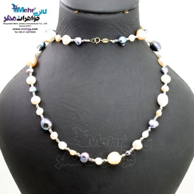 گردنبند رولباسی طلا - طرح باروک