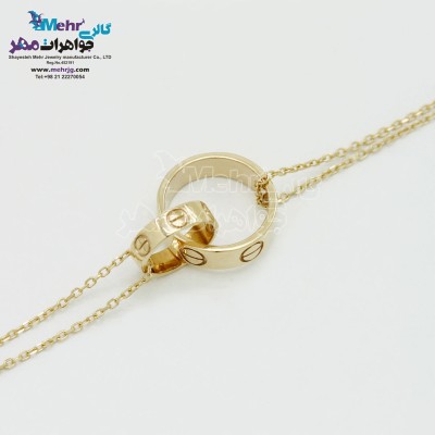 دستبند طلا - طرح کارتیه
