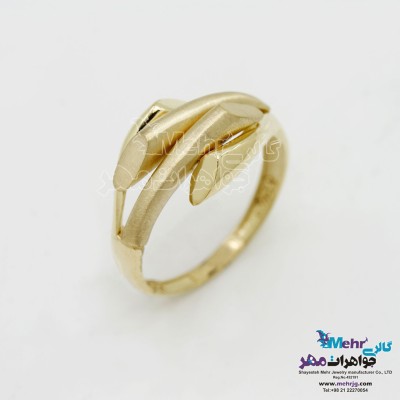 انگشتر طلا - طرح هندسی