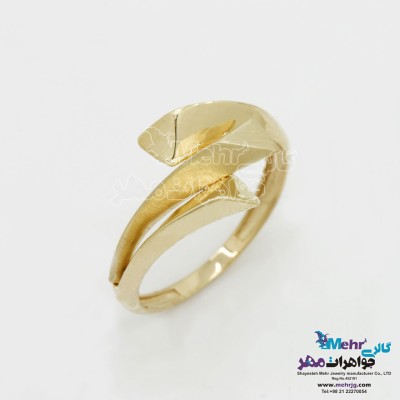 انگشتر طلا - طرح هندسی