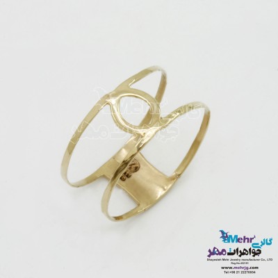 انگشتر طلا - طرح شنل