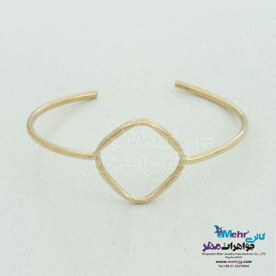 دستبد طلا - طرح هندسی