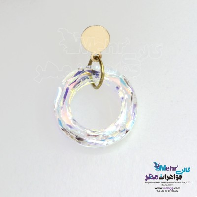 آویزطلا - سنگ سواروسکی رینگ