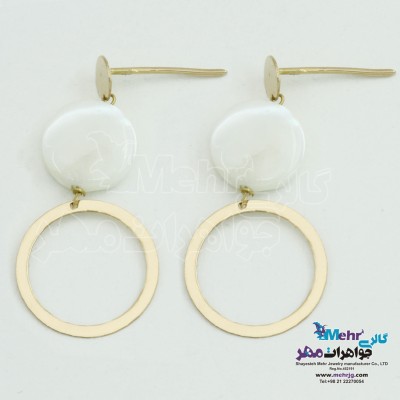 گوشواره طلا - طرح هندسی