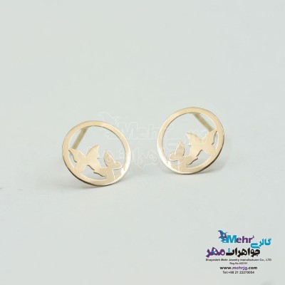گوشواره طلا - طرح پروانه