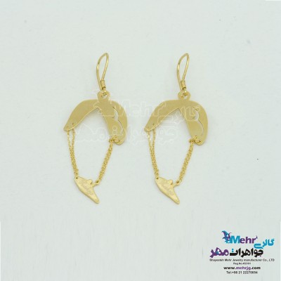 گوشواره اسم طلا - طرح زهرا