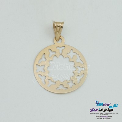 آویز طلا - طرح هندسی