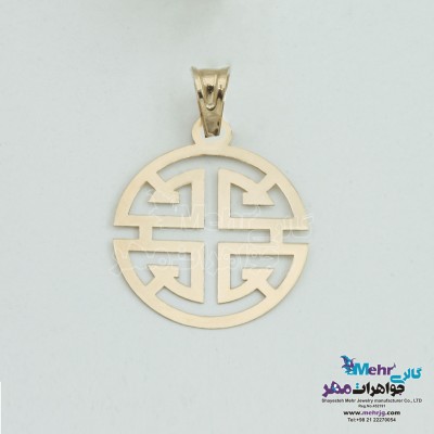آویز طلا - طرح هندسی