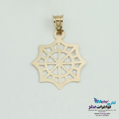 آویز طلا - طرح هندسی