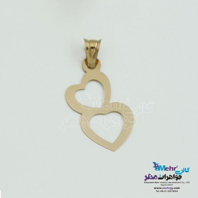 آویز طلا - طرح قلب
