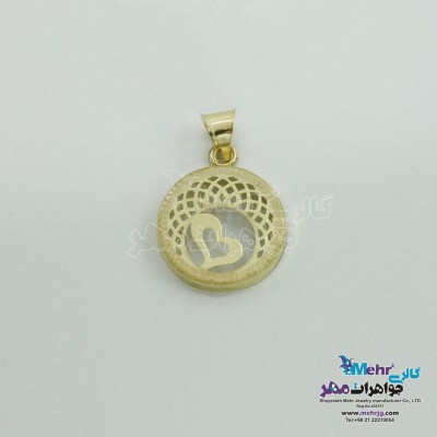 آویز طلا - طرح قلب